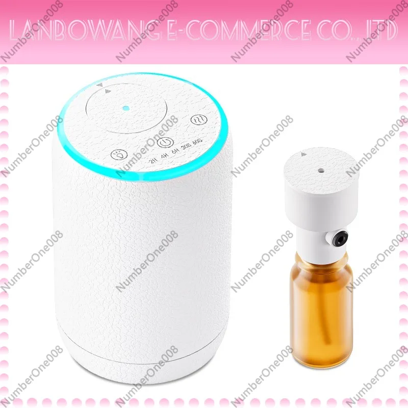 Home Fragrance Mist - コールドミストアロマディフューザー、静音エッセンシャルオイルネブライザー、USB車載家庭用芳香剤ホワイトフレグランスマシン