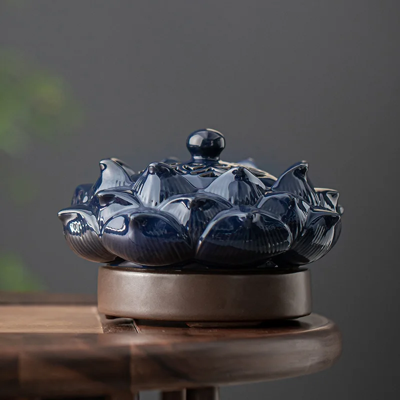 Ceramic Oil Burner - Yxy 220Vタイミングバーナー電気エッセンシャルオイルランプセラミックティーウォーマー家庭用温度調節ストーブ