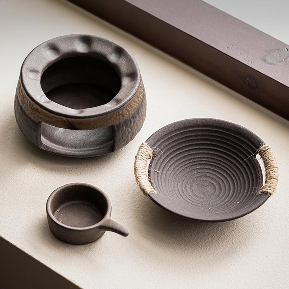 Ceramic Oil Burner - ヴィンテージセラミックワックスメルトバーナー、アロマオイルディフューザー、ワックスバーナー、フレグランスディフューザーバーナー、キャンドルホルダー