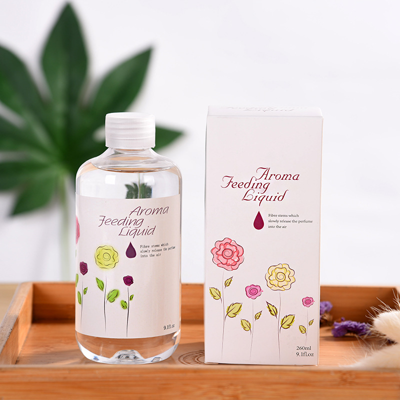 Home Fragrance Natural - 260ml 天然植物エッセンシャルオイル 21種類のホームフレグランス ローズ香水 ホテルアロマセラピー液体セット 詰め替え用エアフレッシュナー