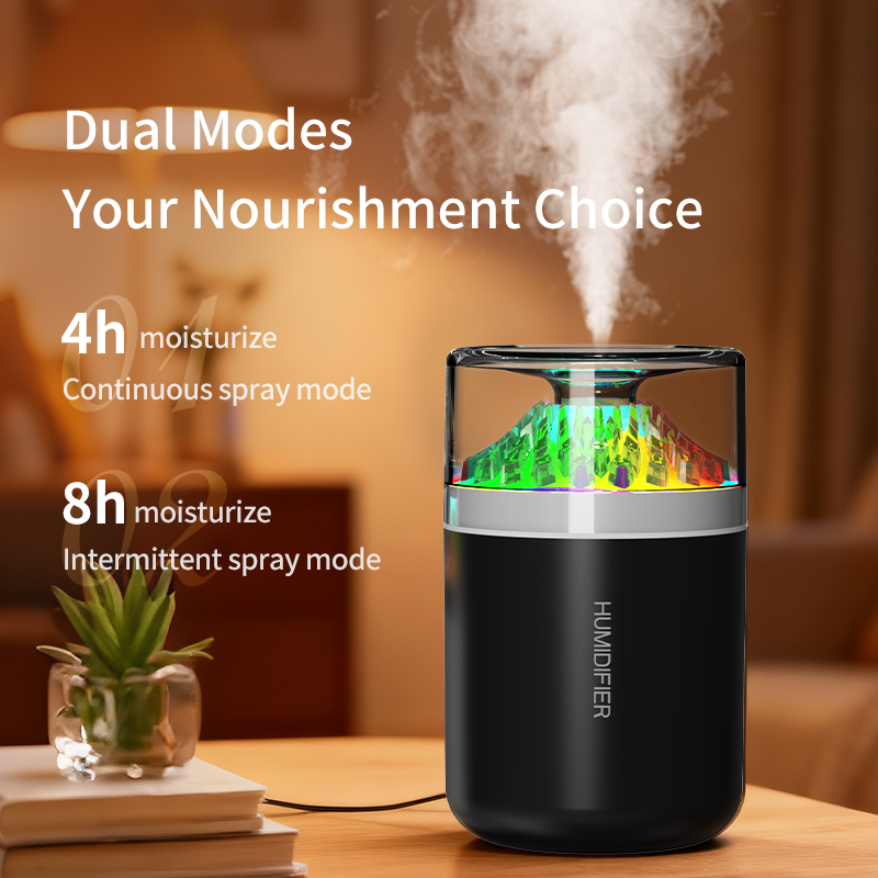 180ml加湿器 カラフルな雰囲気ライト ミニポータブル 車 - Home Fragrance Mist のレビューと価格