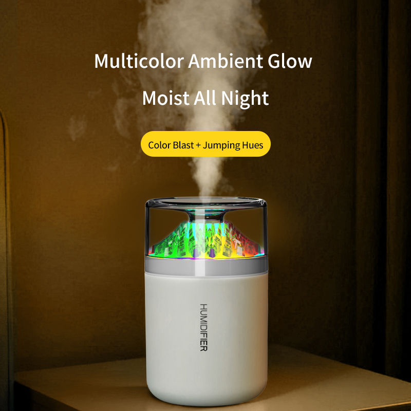 180ml加湿器 カラフルな雰囲気ライト ミニポータブル 車 - Home Fragrance Mist のレビューと価格