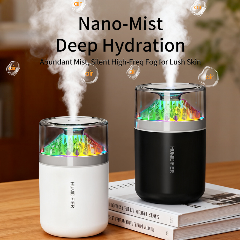 180ml加湿器 カラフルな雰囲気ライト ミニポータブル 車 - Home Fragrance Mist のレビューと価格