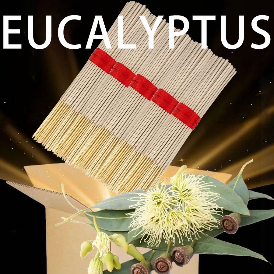 高品質の天然竹ユーカリのお香スティック - 長持ちするフレッ - Home Fragrance Eucalyptus のレビューと価格