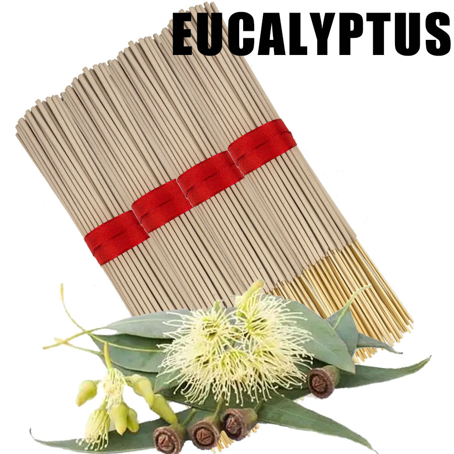 高品質の天然竹ユーカリのお香スティック - 長持ちするフレッ - Home Fragrance Eucalyptus のレビューと価格