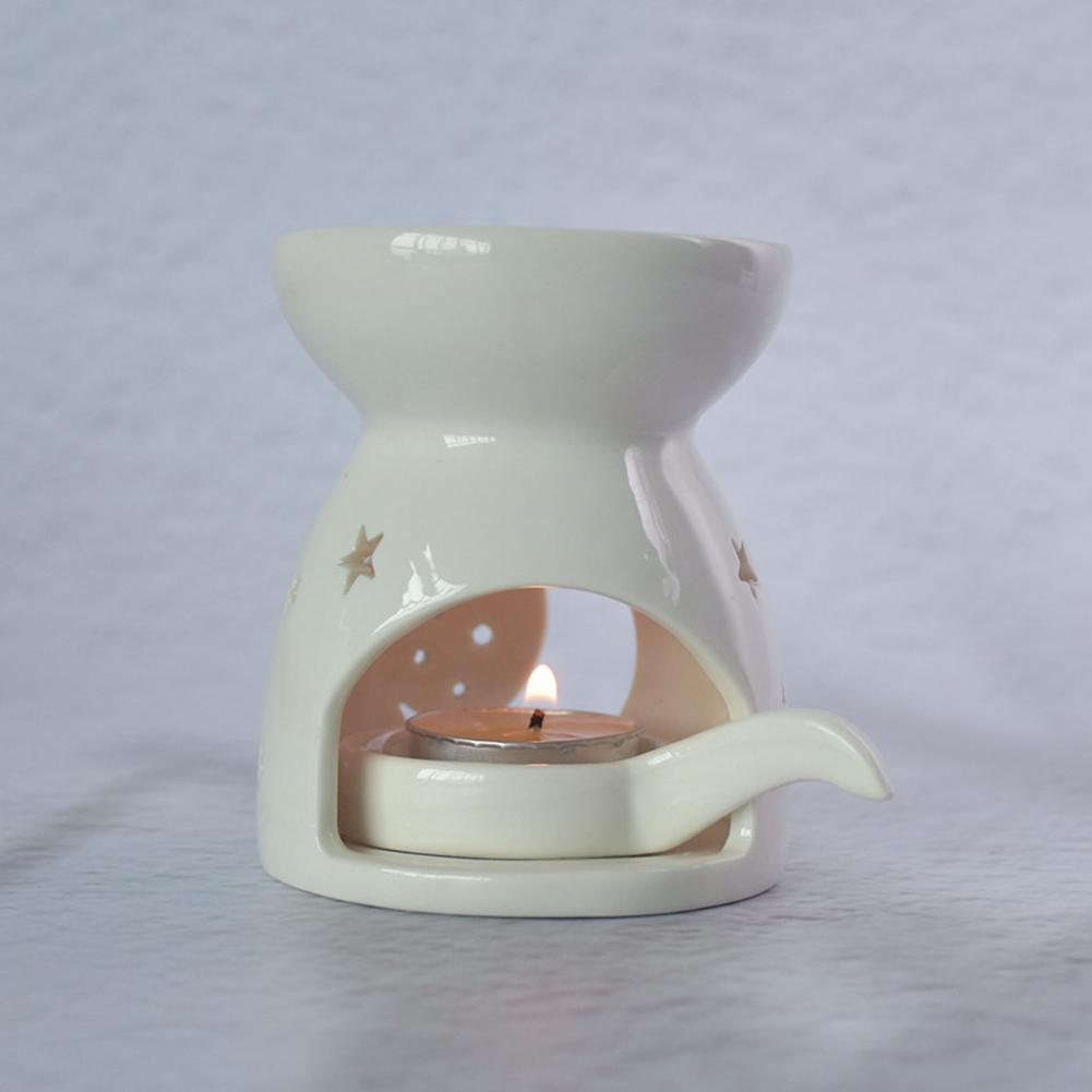 エッセンシャルオイルバーナー スプーン付き セラミックアロマ - Ceramic Oil Burner のレビューと価格