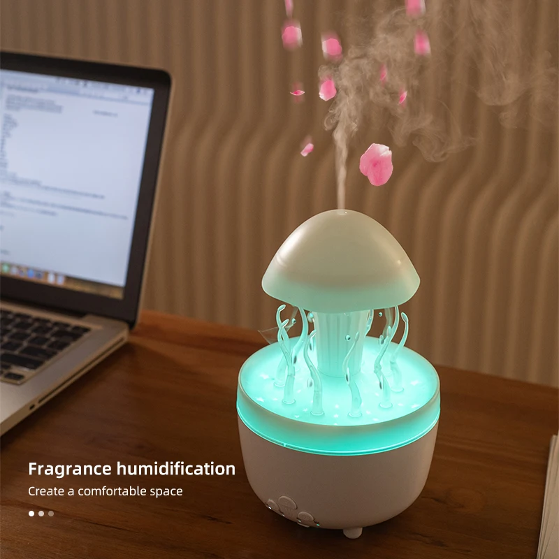 回転式海藻ウォータードロップアロマセラピーマシン 家庭用卓上 - Home Fragrance Mist のレビューと価格