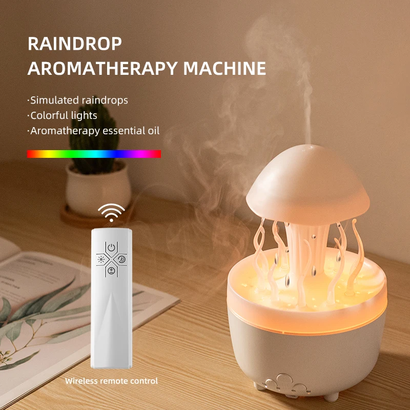 回転式海藻ウォータードロップアロマセラピーマシン 家庭用卓上 - Home Fragrance Mist のレビューと価格