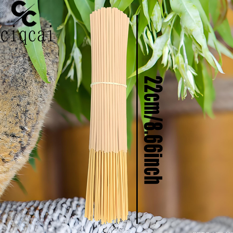 プレミアム厚手ユーカリ香スティック、長さ22cm/8本入り。 - Home Fragrance Eucalyptus のレビューと価格