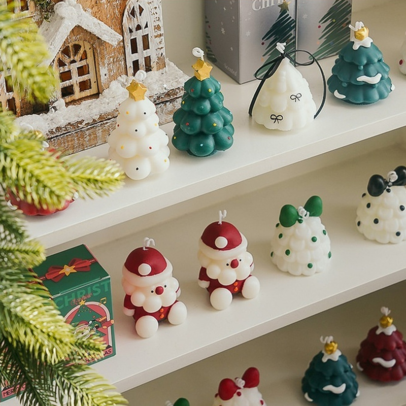 かわいいクリスマスツリーの香りのキャンドル手作りフレグランス - Xmas Home Fragrance のレビューと価格