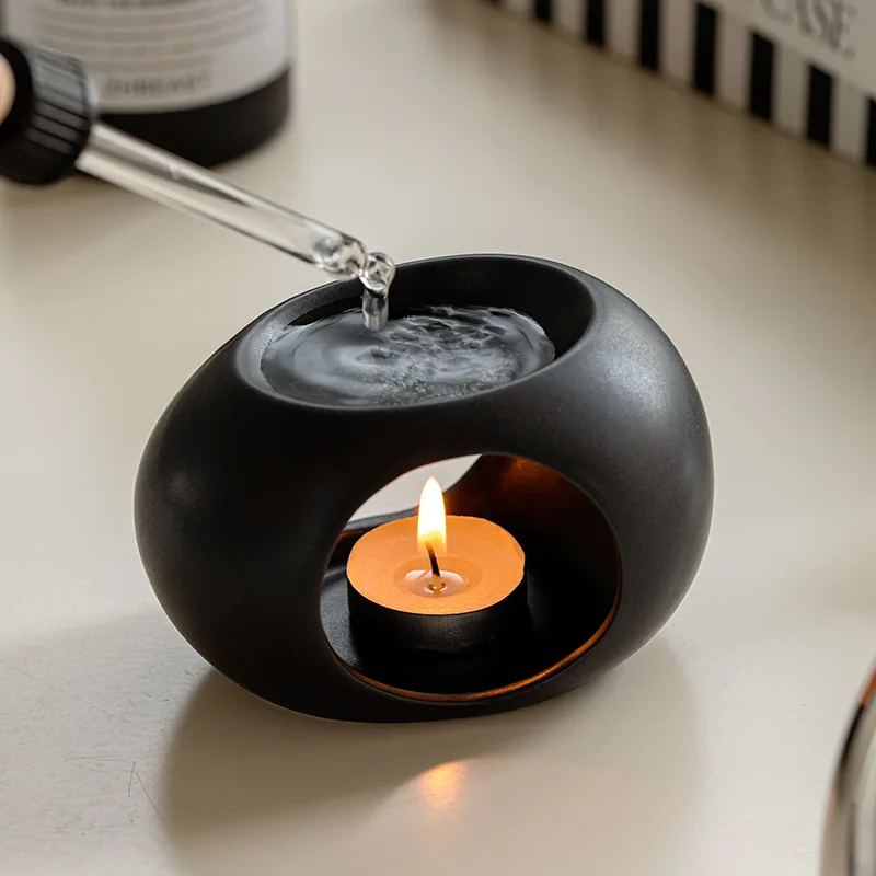 セラミックキャンドル加熱ホルダー エッセンシャルオイルバーナ - Ceramic Oil Burner のレビューと価格