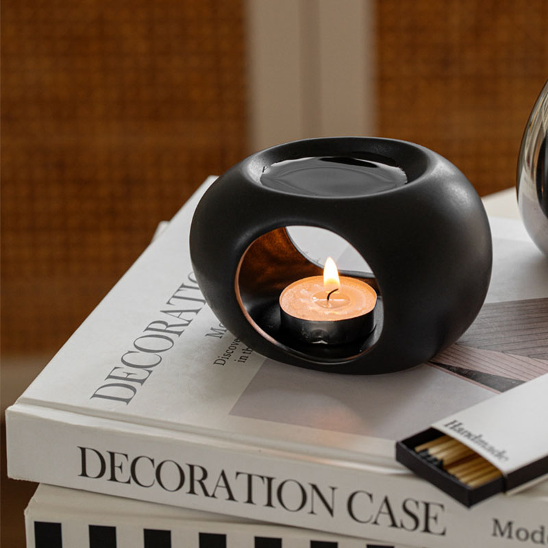 セラミックキャンドル加熱ホルダー エッセンシャルオイルバーナ - Ceramic Oil Burner のレビューと価格