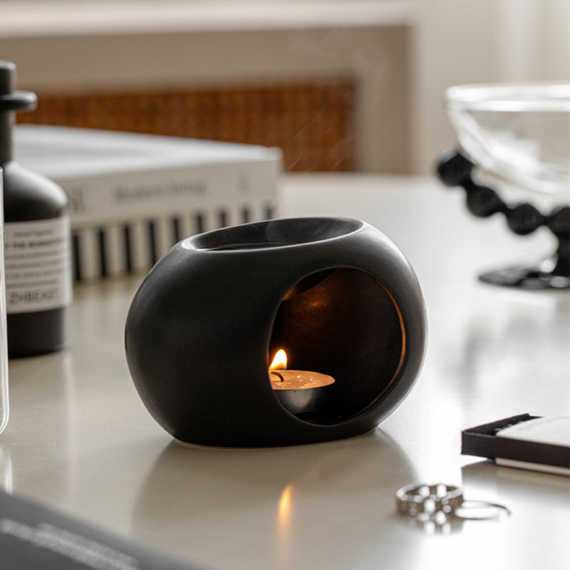 セラミックキャンドル加熱ホルダー エッセンシャルオイルバーナ - Ceramic Oil Burner のレビューと価格