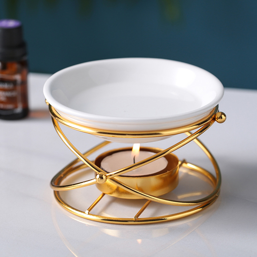メタルオイルバーナー、ワックスメルト、セラミックキャンドルホ - Ceramic Oil Burner のレビューと価格