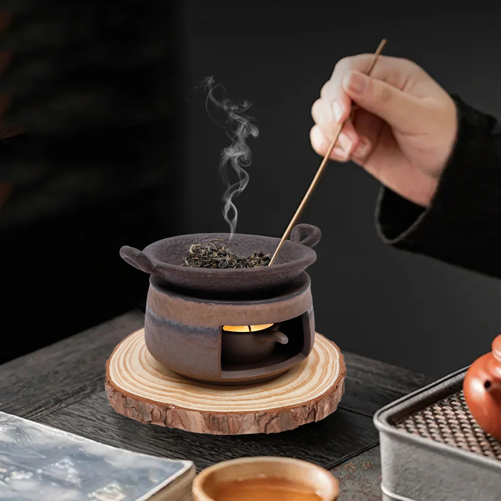 セラミックアロマセラピーストーブ エッセンシャルオイルバーナ - Ceramic Oil Burner のレビューと価格