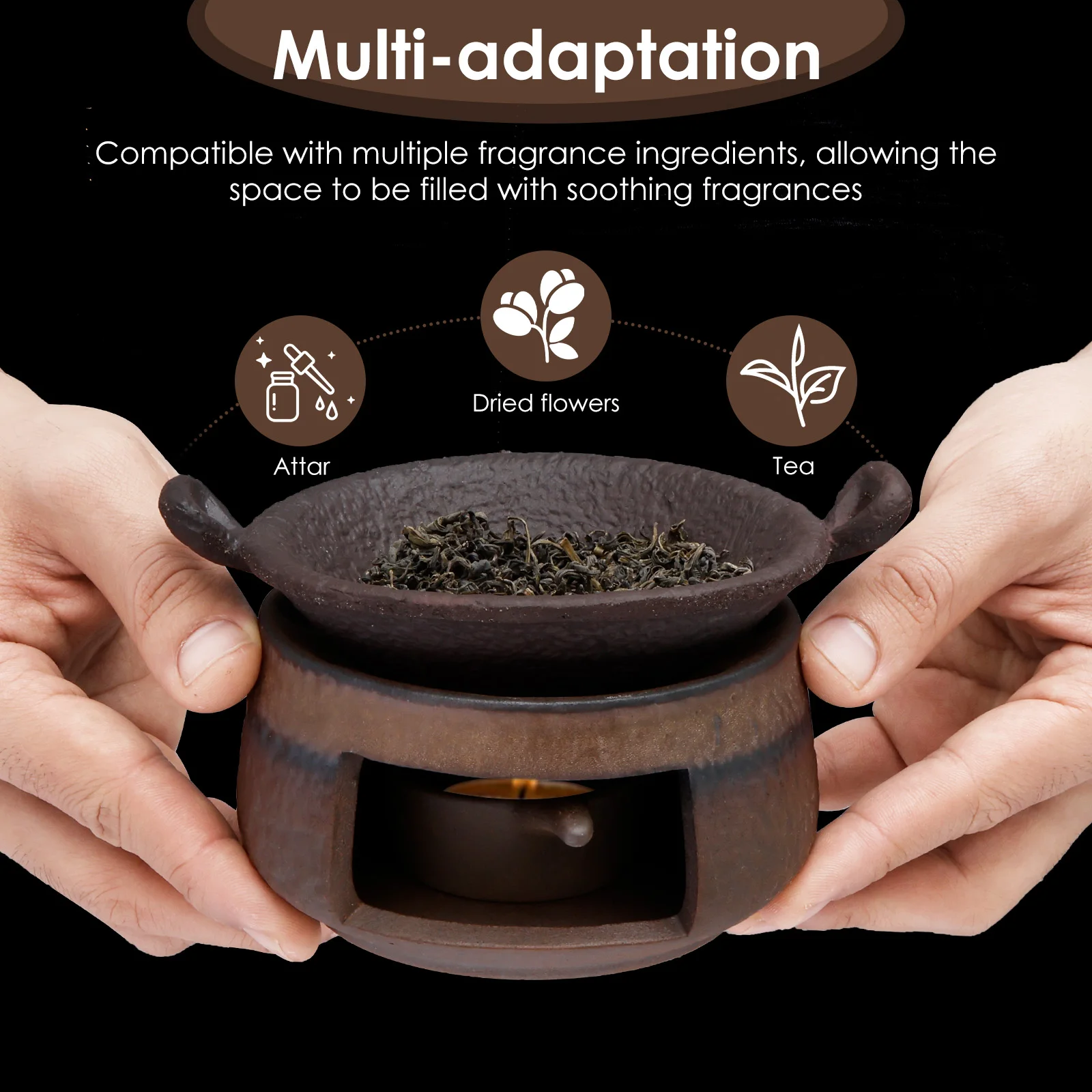 セラミックアロマセラピーストーブ エッセンシャルオイルバーナ - Ceramic Oil Burner のレビューと価格